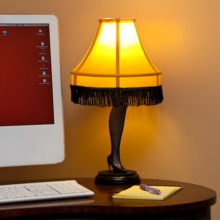 A Christmas Story Desktop Leg Lamp