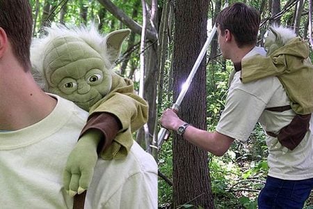 Yoda Jedi Training Backpack