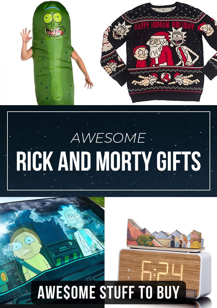 Rick and Morty Gifts // Really Cool Gift Ideas