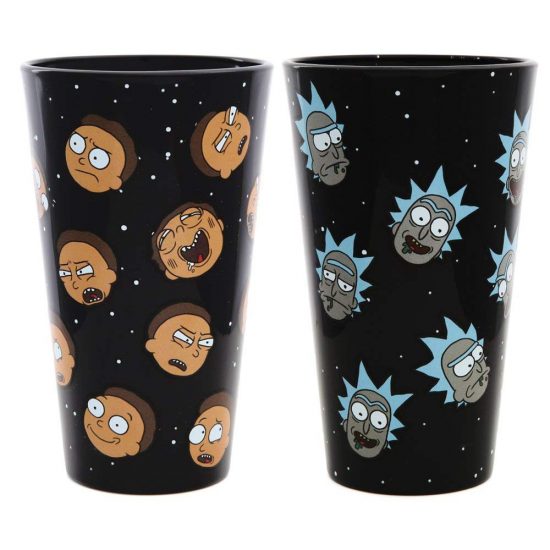 Rick and Morty Pint Glass Set