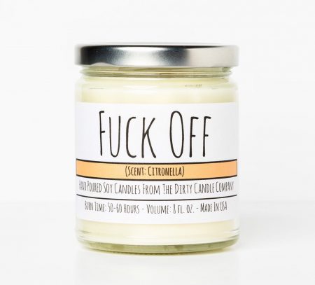 F**k Off Soy Candle