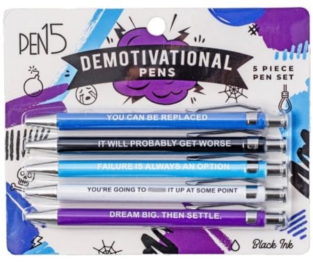 Funny Demotivational Pens